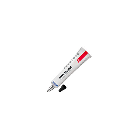 Vernice opaca in tubetto molto visibile colore NERO