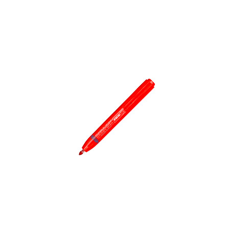 Pennarello indelebili con pulsante a scatto DURA INK 20 col. ROSSO
