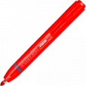 Pennarello indelebili con pulsante a scatto DURA INK 20 col. ROSSO