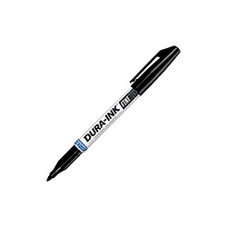 Pennarello industriale DURA INK punta fine mm 2 colore NERO