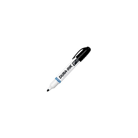 Pennarello industriale DURA INK punta tonda mm 4 colore NERO