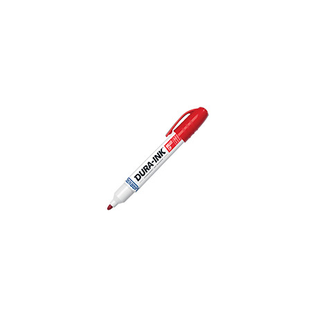 Pennarello industriale DURA INK punta tonda mm 4 colore ROSSO