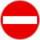 Segnale adesivo per pavimenti senso vietato