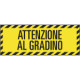 Scritta autoadesiva per pavimenti ATTENZIONE AL GRADINO