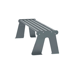 Panchina acc. zin. S/schien. grigio