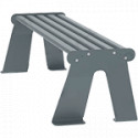 Panchina acc. zin. S/schien. grigio