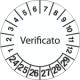 Fg. da 10 bollini identificaz. VERIFICATO