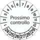 Fg. da 10 bollini identificaz. PROSS. CONTR