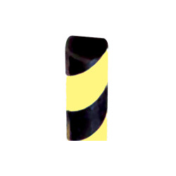 Paracolpi tipo C fotoluminescente m 1 gial/nero