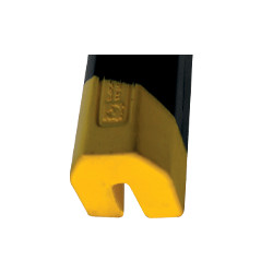 Paracolpi SAFE IN in Eva espansa pentagono c. incavo colore giallo/nero
