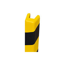 Paracolpi SAFE IN in Eva espansa con incavo larg. 28mm col. giallo/nero