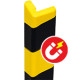 Paracolpi SAFE IN in Eva espansa ang. lato 27 mm giallo/nero magnetico