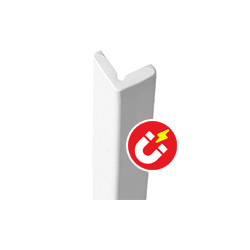 Paracolpi SAFE IN in Eva espansa angolo lato 27mm col. bianco magnetico