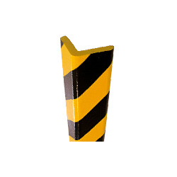 Paracolpi tipo H+ per angoli colore giallo nero