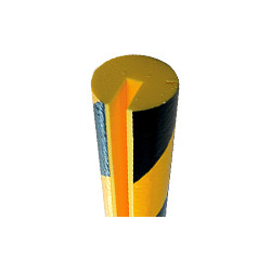Paracolpi tipo B per bordi m 1 giallo nero