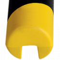 Paracolpi SAFE IN in Eva espansa con incavo diametro 40 mm giallo/nero