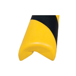 Paracolpi SAFE IN in Eva espansa angolo diametro 40mm col. giallo/nero