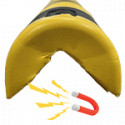 Paracolpi SAFE IN in Eva espansa ang. diam. 40 mm GIALLO/NERO magnetico