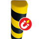 Paracolpi SAFE IN in Eva espansa tondo d. 40mm giallo/nero magnetico