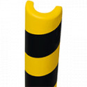 Paracolpi SAFE IN in Eva espansa per tubi h. 30 colore giallo/nero