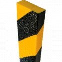 Paracolpi tipo D piatto m 1 giallo nero