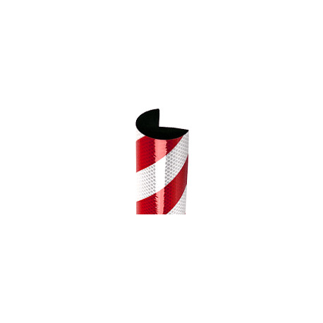 Paracolpi tipo A+ mt. 1 rosso/bianco RIFRANGENTE
