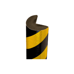 Paracolpi tipo A+ mt. 1 giallo/nero RIFRANGENTE