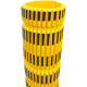 Paracolpi SAFE IN in Eva espansa cavo rigato colore giallo/nero