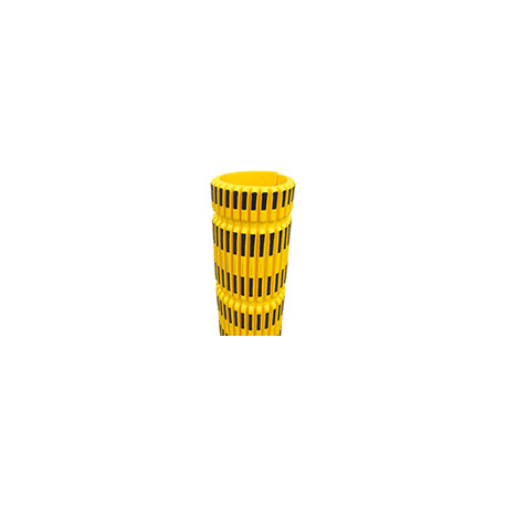 Paracolpi SAFE IN in Eva espansa cavo rigato colore giallo/nero