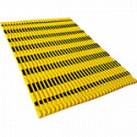 Paracolpi SAFE IN in Eva espansa piano rigato colore giallo/nero