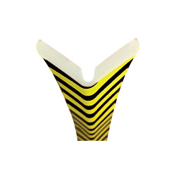 Paracolpi flessibile m 1 giallo nero