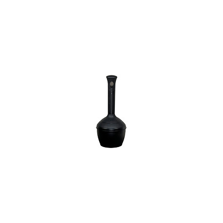 Posacenere Elite Smoke Cease Fire nero da 15 lt