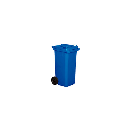 Cassonetto mobile portarifiuti da litri 120 BLU