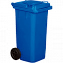 Cassonetto mobile portarifiuti da litri 120 BLU