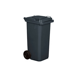 Cassonetto mobile portarifiuti da litri 120 GRIGIO ANTRACITE