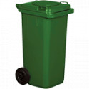 Cassonetto mobile portarifiuti da litri 120 Verde