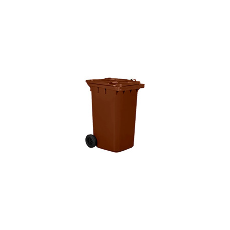 Cassonetto mobile portarifiuti da litri 240 MARRON