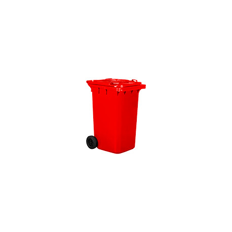 Cassonetto mobile portarifiuti da litri 240 ROSSO