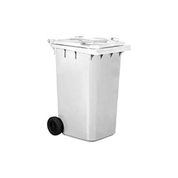 Cassonetto mobile portarifiuti da litri 240 BIANCO
