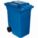 Cassonetto mobile portarifiuti da litri 360 BLU