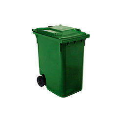 Cassonetto mobile portarifiuti da litri 360 VERDE