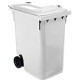 Cassonetto mobile portarifiuti da litri 360 BIANCO