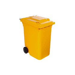 Cassonetto mobile portarif. l. 360 GIALLO