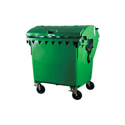 Cassonetto 4 ruote coperchio basculante modello unico