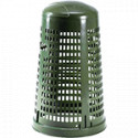 Trespolo portasacco verde abete con coperchio l. 100