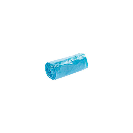 Confezione 20 sacchi l 30 azzurro trasparente PEHD