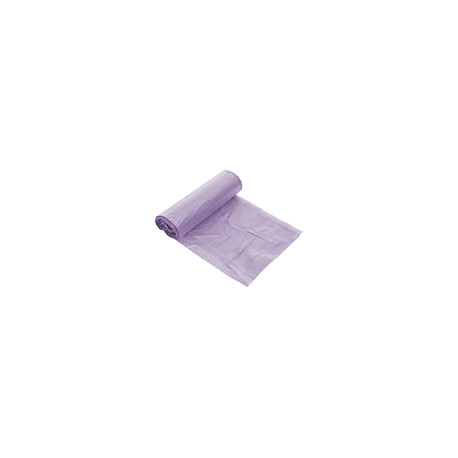 Confezione 20 sacchi l 110 viola trasparente PEHD