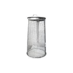 Trespolo portasacco lt 100 metallo zincato