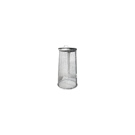 Trespolo portasacco lt 100 metallo zincato