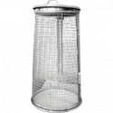 Trespolo portasacco lt 100 metallo zincato